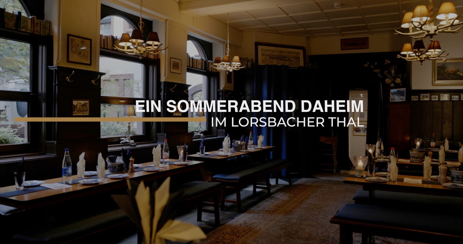 Ein Sommerabend Daheim im Lorsbacher Thal – Trailer – Gastronomy Trailer